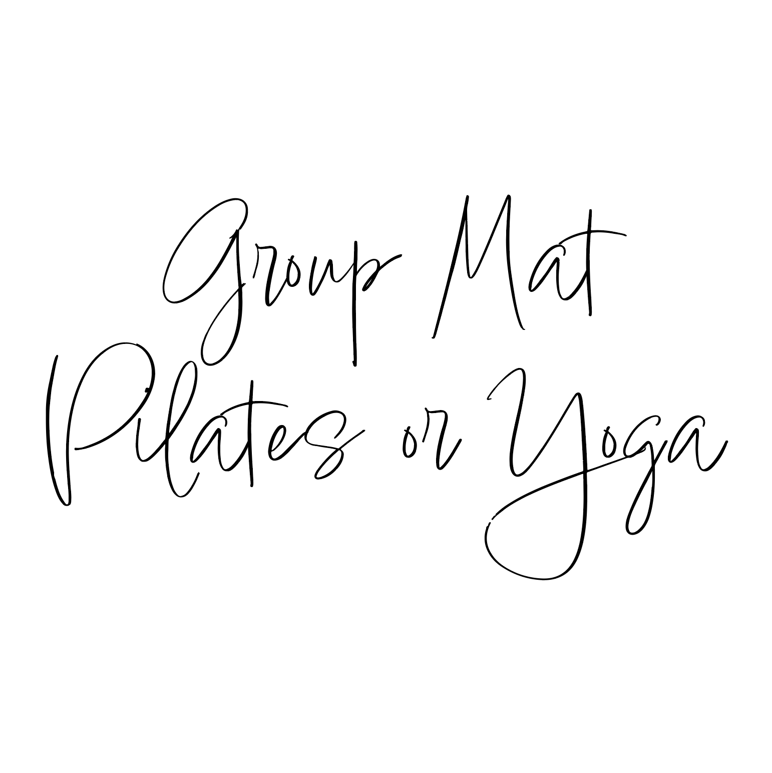 Group Mat Pilates or Yoga | 1 hr